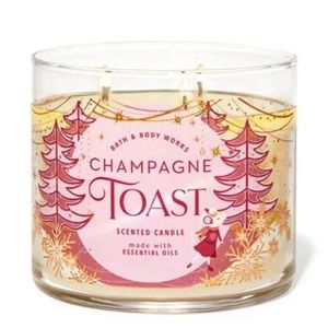 Bath and Body Works “Champagne Toast” 3-Wick Candle
